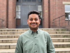 Portrait of Nitin Bohra, Matter to Life PhD candidate
