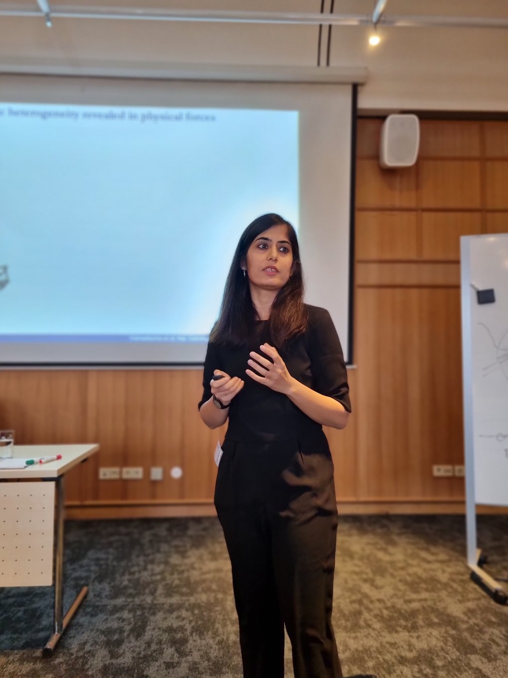 Medhavi Vishwakarma during her guest lecture