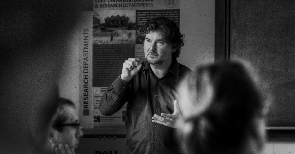 Philippe Bastiaens1963 - 2025(Copyright: MPI Dortmund) A black-and-white photograph by Philippe Bastiaens