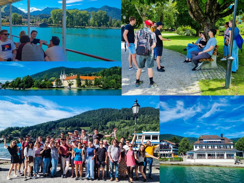 Everyone had a lot of fun discovering lake Tegernsee! Everyone had a lot of fun discovering lake Tegernsee!