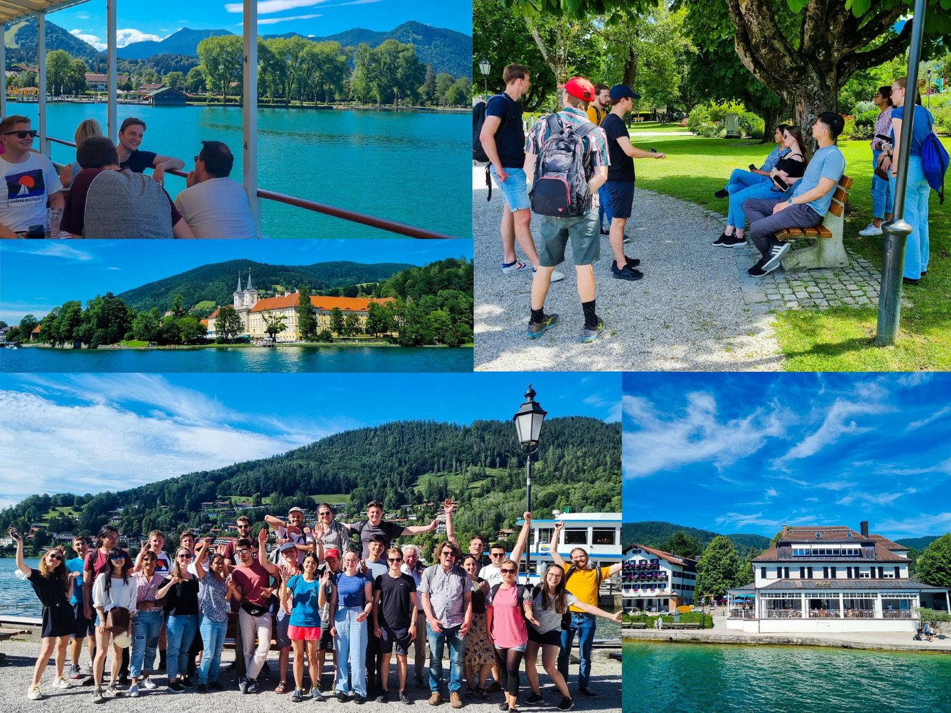 Everyone had a lot of fun discovering lake Tegernsee!