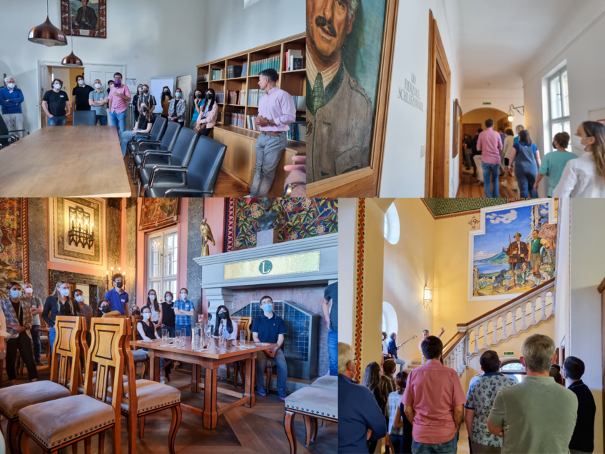 The architecture, interior design and paintings at Ringberg Castle are the life's work of a single artist called Friedrich Attenhuber The architecture, interior design and paintings at Ringberg Castle are the life's work of a single artist called Friedrich Attenhuber